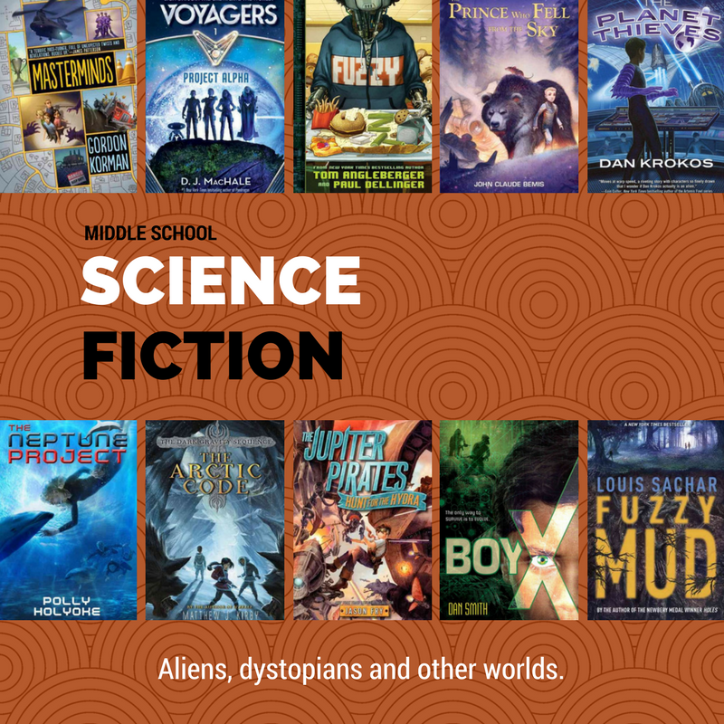 Science Fiction Middle School Radnor Library Kid Zone